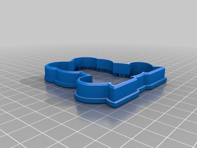 Frog cookie cutter