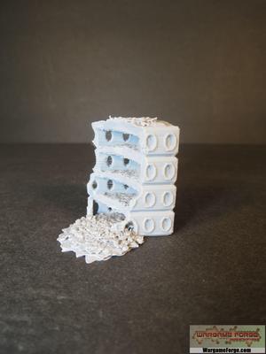 Sci-Fi Ruined Building 3 SFR003