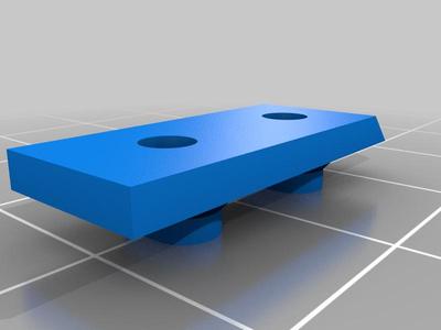 JG Aurora A3 heating bed cable chain adapter