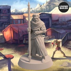 Mehrana  the Silent  - 3D printable miniature - STL file