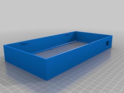 Back Case 64x32 RGB LED Matrix 256x128mm P4