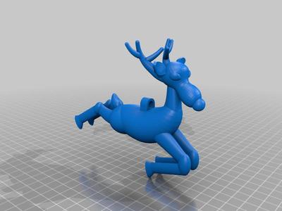 Reindeer Christmas Tree Ornament