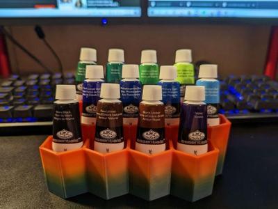 12mL Acrylic Paint Tube Rack