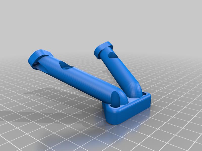 traxxas front shock brace- body mount