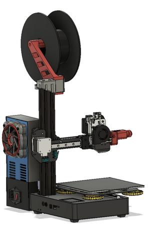 Kingroon KP3S PSU silent fan update