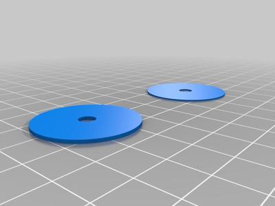 washers for reinforcing plastic parts