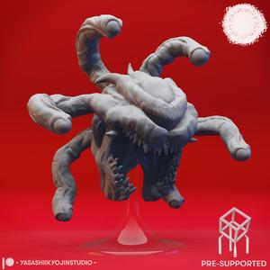 Screaming Beholder - Book of Beasts - Tabletop Miniature (Pre-Supported)