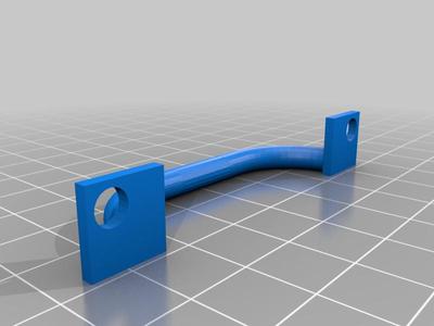 Small strap loop holder