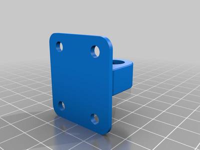 Anet A8 extruder guiding tube support