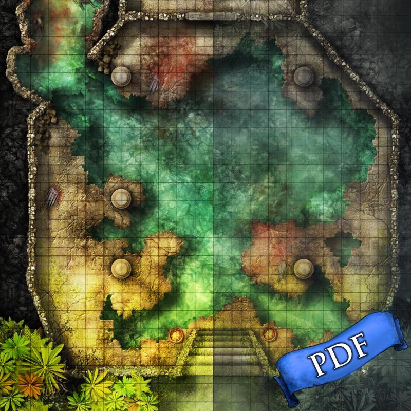Waterfilled Temple (Encounter 15 - Something in the Water)