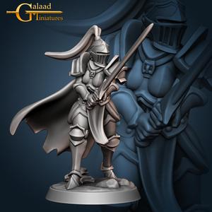 Female Knight 03 - Sword