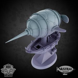 Guild Skiff Astral Ship (miniature version)