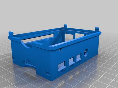 Remix Raspberry Pi 4 Cluster Stacking Case