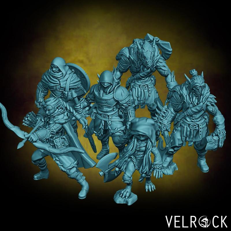 Tundra Adventurers (PRESUPPORTED)