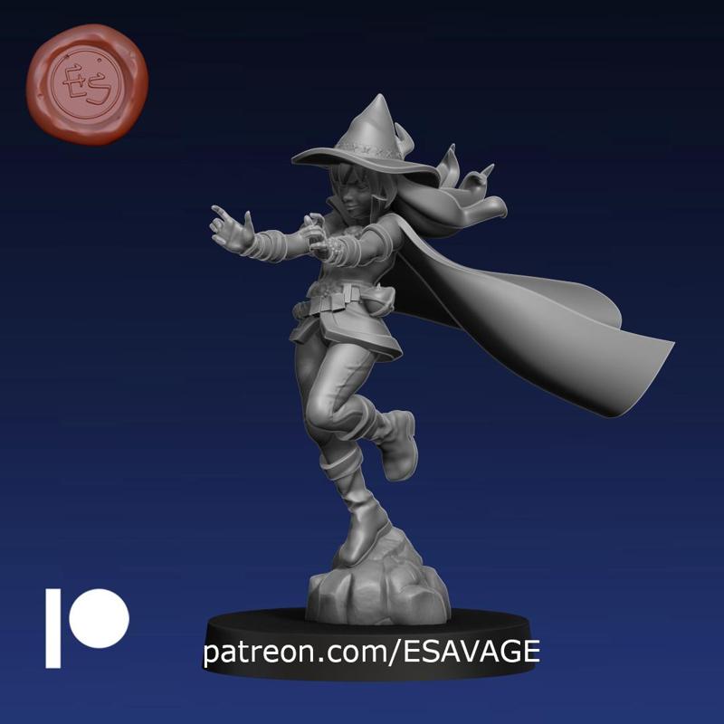 Freya the Witch 32mm DnD