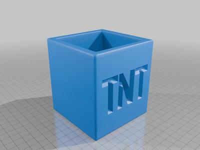 CAJA DE PALOMITAS DE MINECRAFT