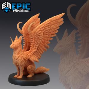 Sky Dog Guard / Winged Canine / Cloud Guardian