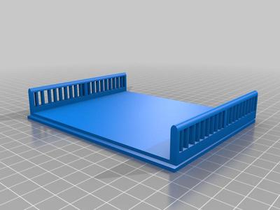 HO scale Overpass expandable