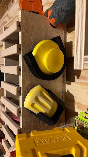 Sanding Block Wall Mounts