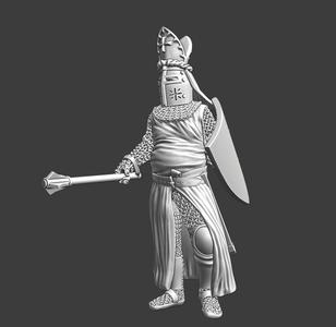Medieval warrior bishop