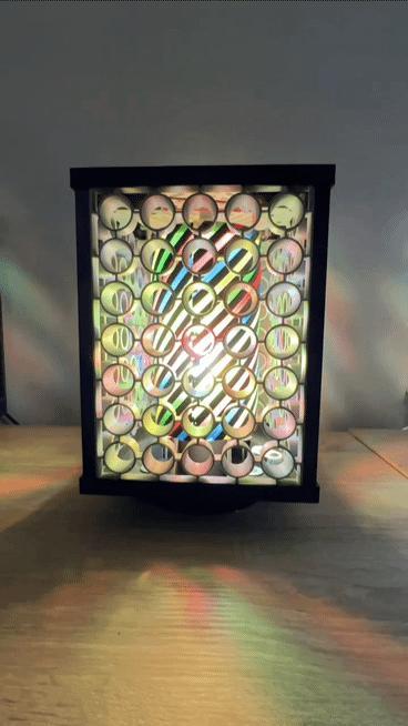 Retro 70s DISCO Lampa   