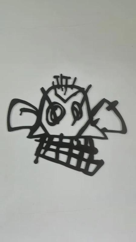 Arcane monkey wall decoration   