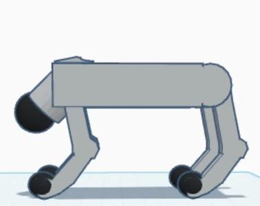 Palm Robot Dog   