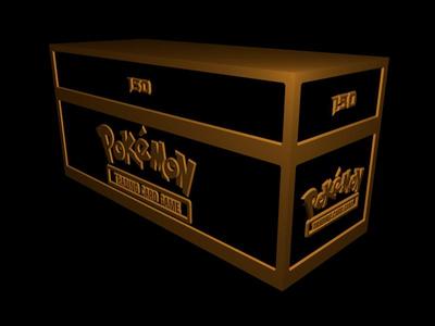 Pokemon Card Box V2 - Toploader - 150 Cards