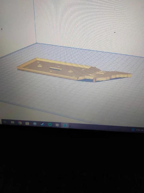 Wolf lightswitch cover   