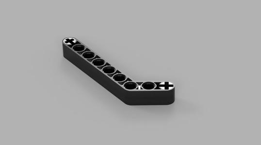 Lego Technic Beam 1 x 9 bent