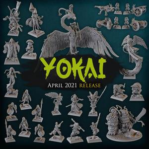 Titan Forge Miniatures - 2021 - April - Yokai