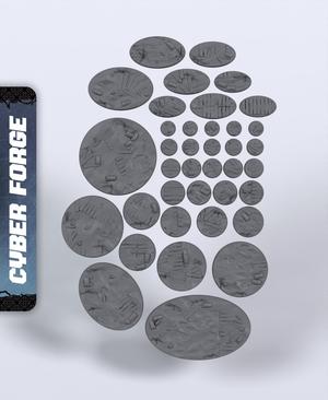 Lord of Flies Bases - With Free Cyberpunk Warhammer - 40k Sci-Fi Gift Ideas for RPG and Wargamers