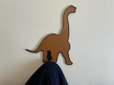 Brontosaurus - Dinosaur Coat/Key Hook   