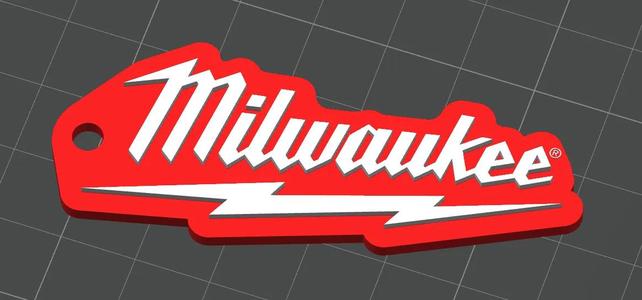 Milwaukee Keychain   