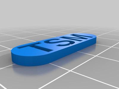 Remix of Compact Antenna Case Nameplate - parameterized - for T-Beam (ESP32)