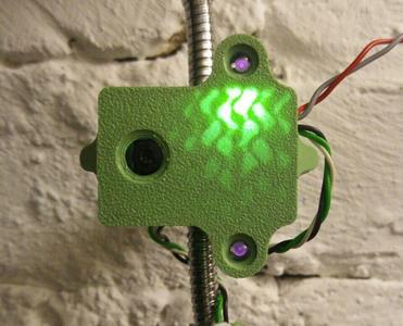ESP32 camera case with IR LEDs for night vision