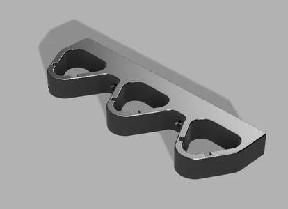 Milwaukee M12 3 Battery Mount   