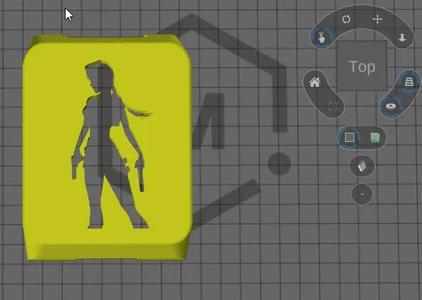 Laura Croft Qidi 4 plus upgraded tool head   