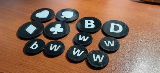 Bourré Tokens