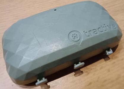3D scanned model of a Tractive XL dog GPS tracker, TG4XL   