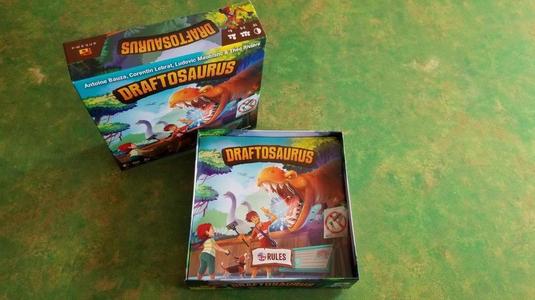 Draftosaurus -Dinosaur box with lid and/or magnet - Remix