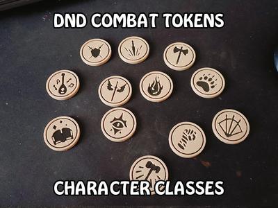 Dnd Tokens - Character Classes 