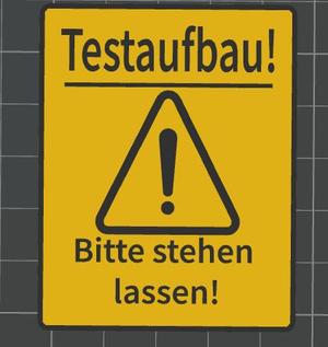 Testaufbau Schlid