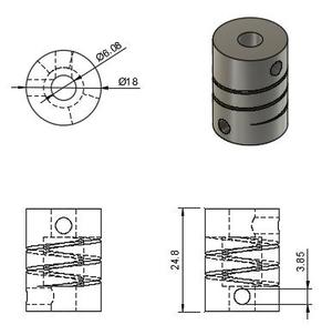 Manchon de encoder