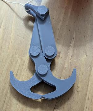 Gravity Hook, no hardware needed