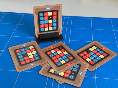 Soporte carta / Game card holder stand