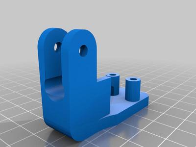VOXELAB-Aquila X2 Bolt-on! filament guide (metal dual gear extruder)