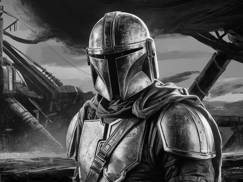 Mandolorian Cinematic Hueforge