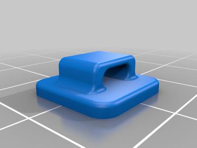 Cable tie clip