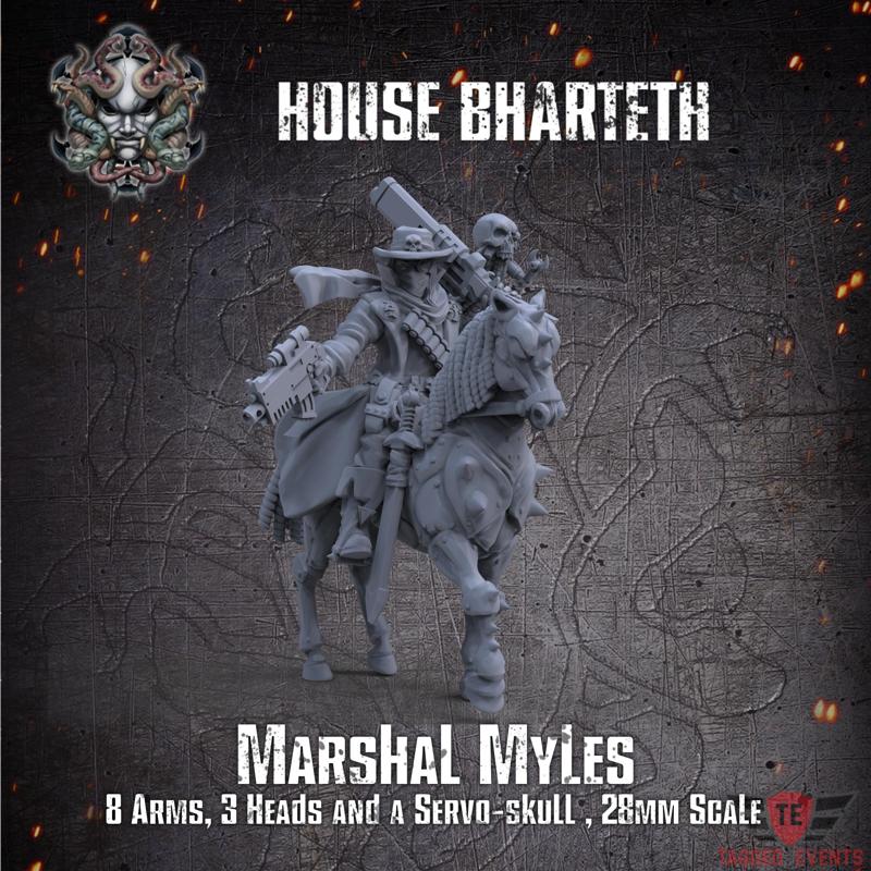 House Bharteth - Marshal Myles on Horse